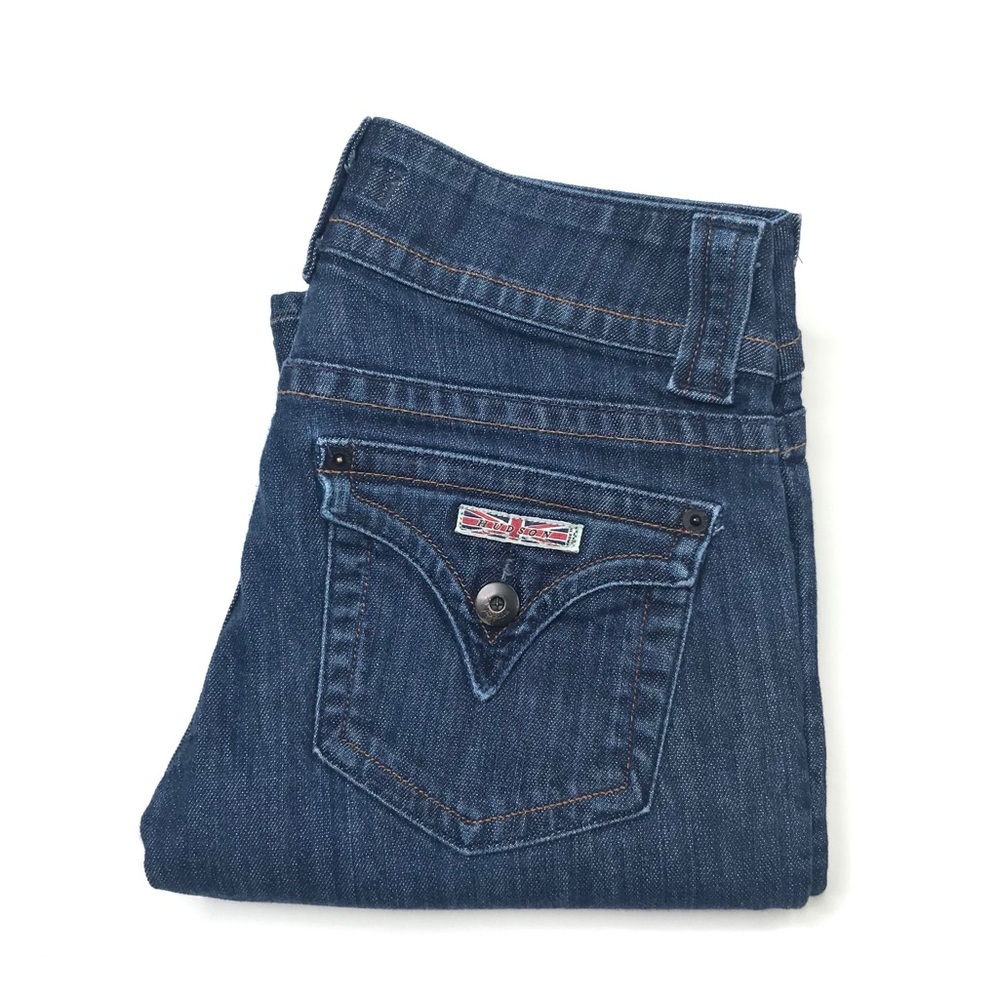 {Hudson} Signature Bootcut Flap Jeans in Dew - Picture 4 of 8